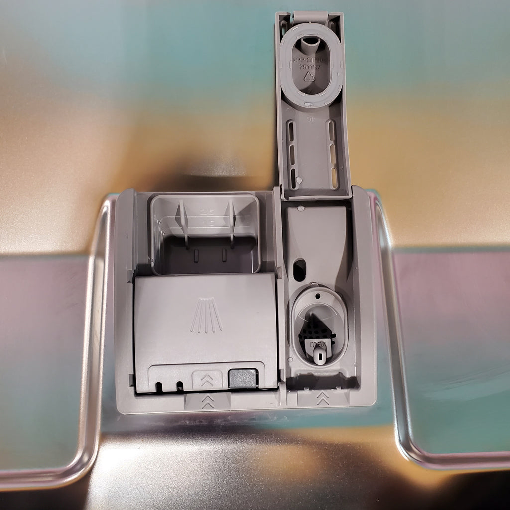 Pictures of Bosch 100 Series 24" Front Control Smart Built-In Hybrid Stainless Steel Tub Dishwasher with 50dBA in Black SHE3AEM6N - Open Box - Neu Appliance Outlet - Discount Appliance Outlet in Austin, Tx