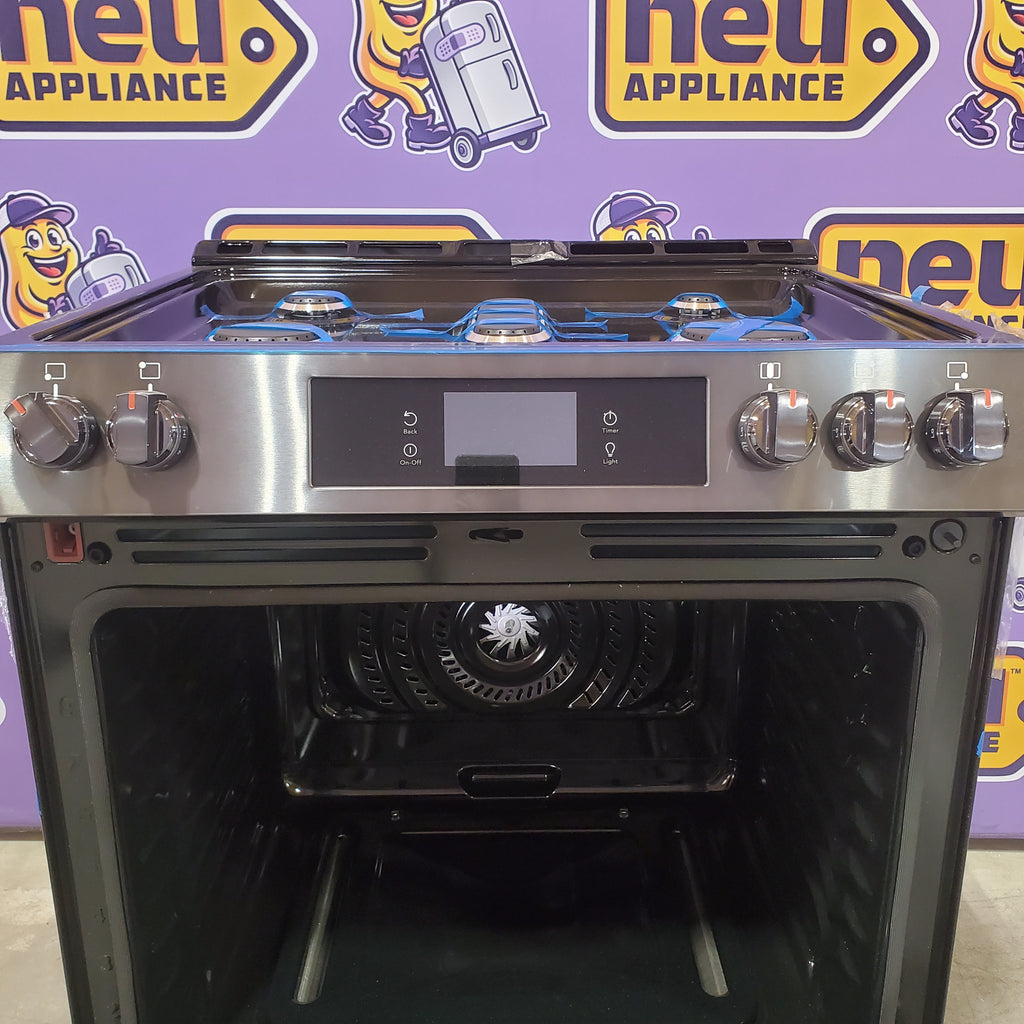 Pictures of Frigidaire Gallery Black Stainless Steel Gas 30 Inch 6 Cu. Ft. Range with 15+ Ways to Cook 20531SD483 - GCFG3060BD - Scratch and Dent (Minor) - Neu Appliance Outlet - Discount Appliance Outlet in Austin, Tx