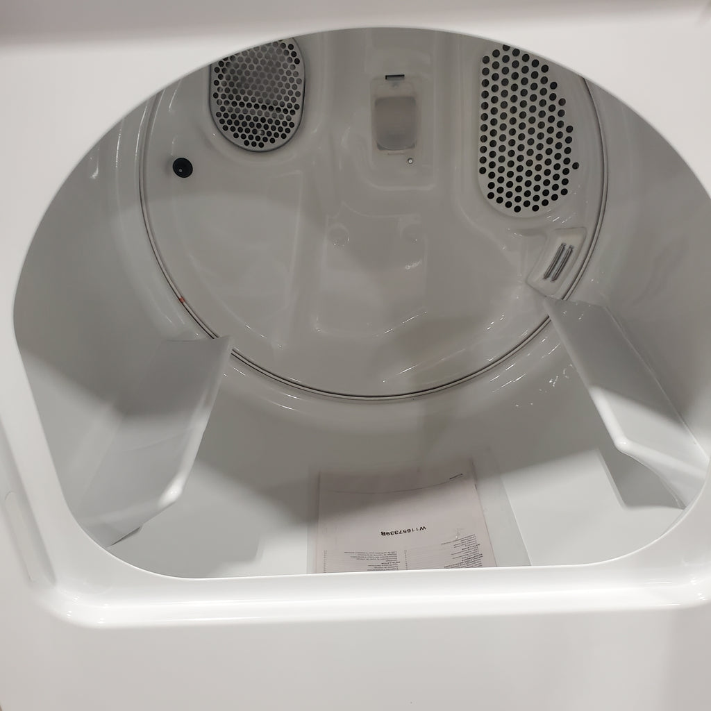 Pictures of Whirlpool® 7.0 Cu. Ft. Electric Dryer with Moisture Sensor and Steam Refresh Cycle 22SD013 - WED6150PW - Open Box - Neu Appliance Outlet - Discount Appliance Outlet in Austin, Tx