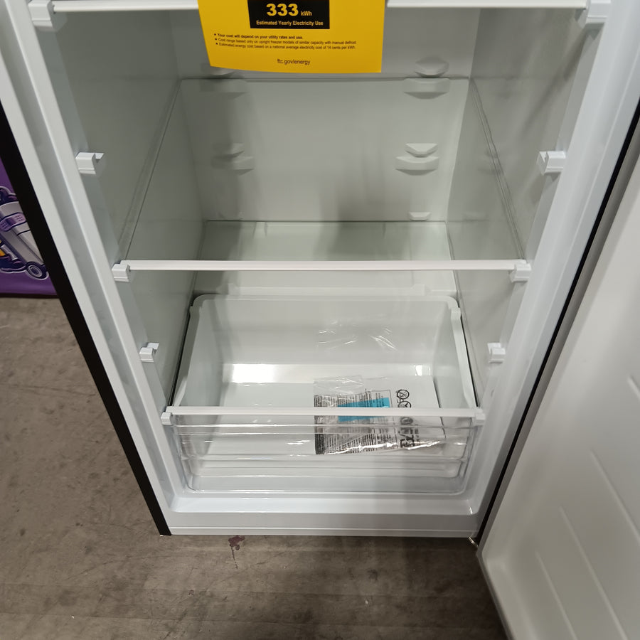 Vissani 7.1 cu. ft. Manual Defrost Convertible Upright Freezer in Stainless Steel Look 251311SD930 - MDUFC7SS4 - Scratch & Dent (Moderate)