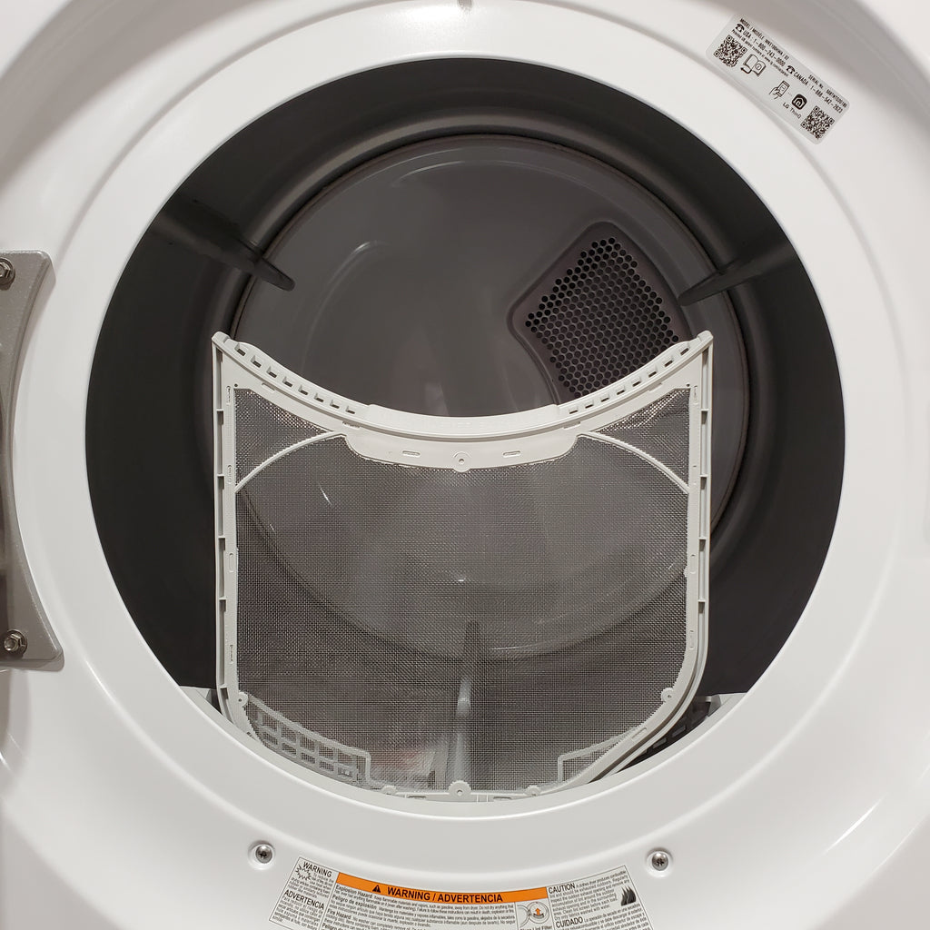 LG Front Load Wash Tower with Center Control 4.5 Cu. Ft. Washer and 7.4 Cu. Ft. Dryer 22131SD74 - WKE100HWA - Scratch & Dent (Minor)