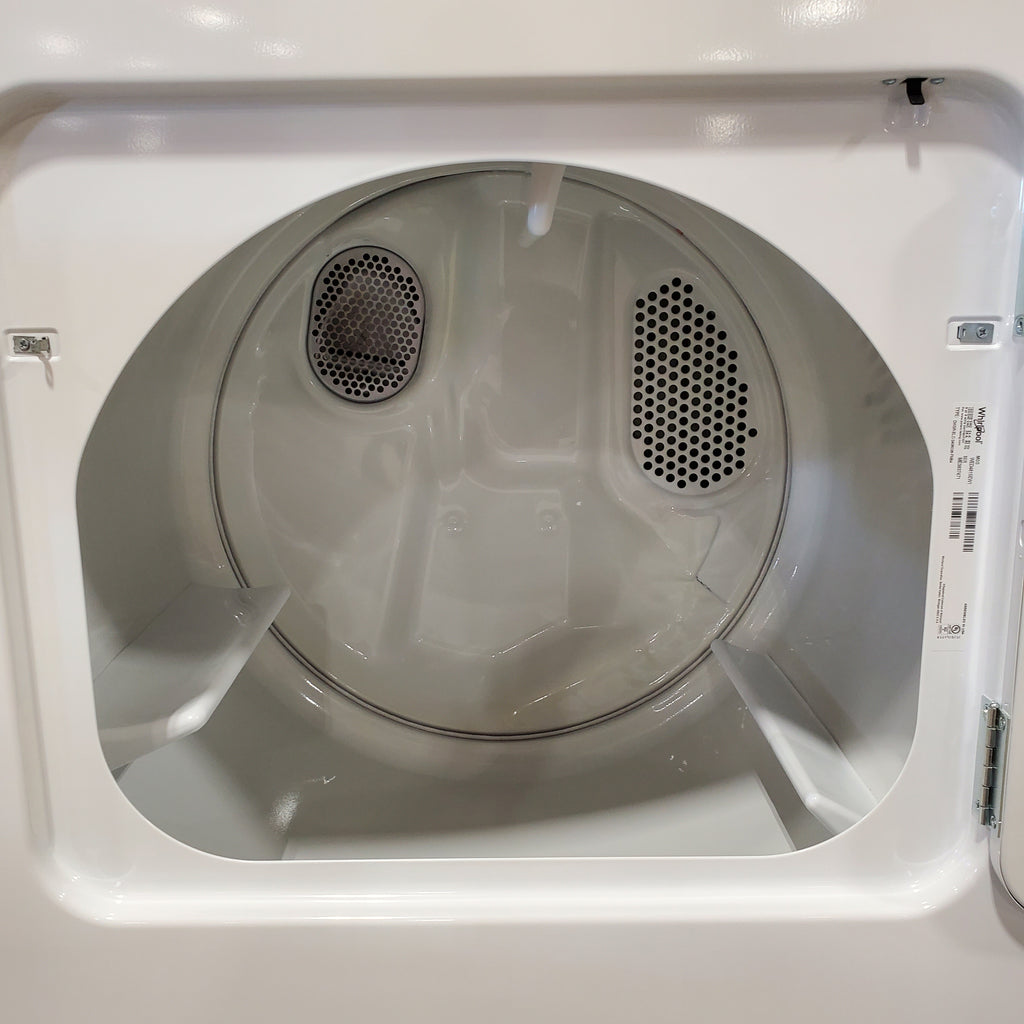 Whirlpool Top Load 3.5 Cu. Ft. Washer with Deep Water Wash Option WTW4816FW - Open Box and Whirlpool Vented 7.0 Cu. Ft. Electric Dryer 16055 - WED4815EW - Open Box