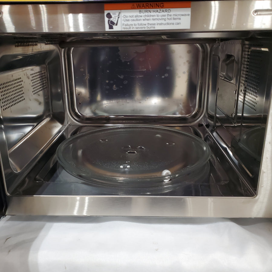 Vissani 19 in. 0.9 cu. ft. 900-Watt Countertop Microwave Oven in Stainless Steel with Convection and Air Fry VSCMAF09S2A09A - Scratch & Dent (Minor)
