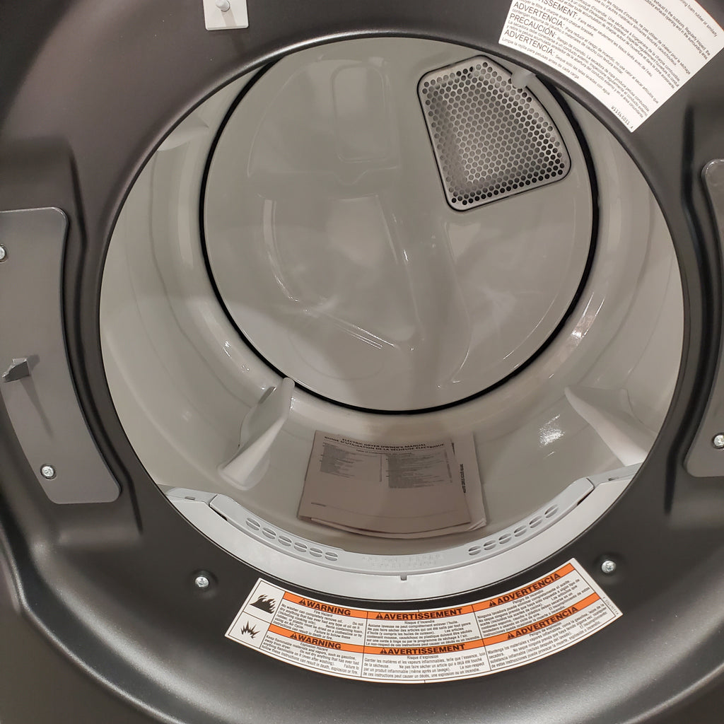 Pictures of Whirlpool 7.4 cu. ft. Vented Front Load Electric Dryer in Volcano Black with Wrinkle Shield Option 25133SD418 - WED5720RU - Open Box - Neu Appliance Outlet - Discount Appliance Outlet in Austin, Tx