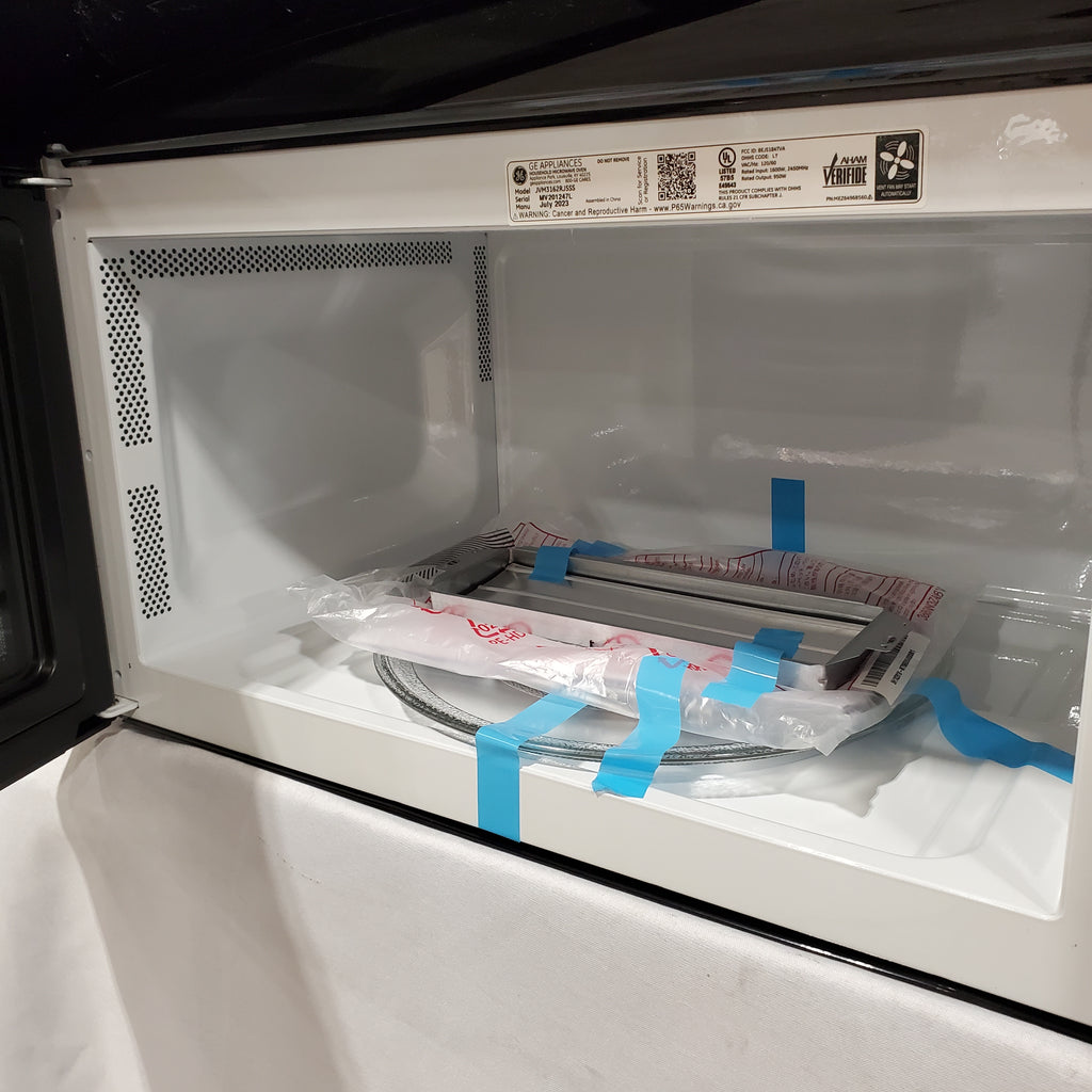 Pictures of GE® 1.6 Cu. Ft. Over-the-Range Microwave Oven 5SD278 - JVM3162RJSS - Scratch & Dent (Moderate) - Neu Appliance Outlet - Discount Appliance Outlet in Austin, Tx