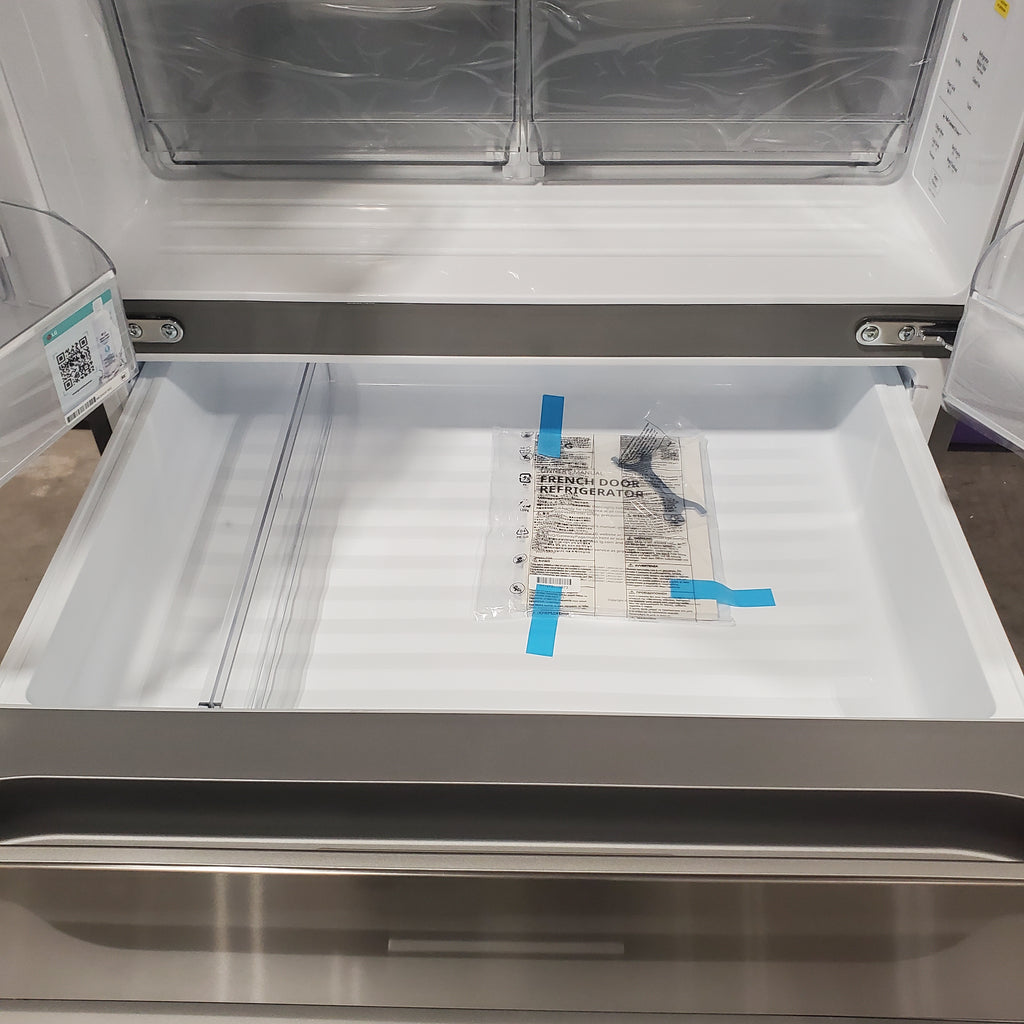 LG 30 cu. ft. Smart Standard-Depth MAX™ 4-Door French Door Refrigerator with Full-Convert Drawer™ 3SD928 - LF30S8210S - Open Box