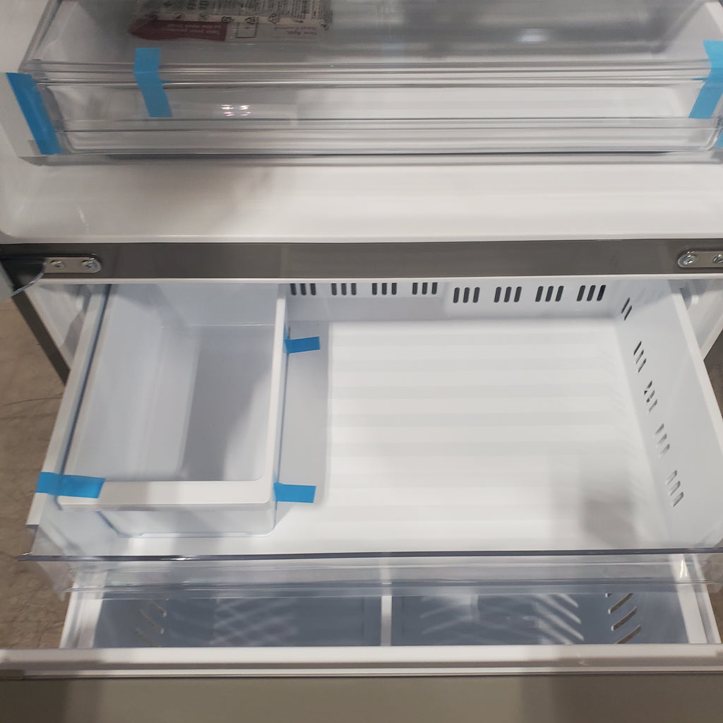 Pictures of LG 26 cu ft ENERGY STAR Counter-depth Smart French Door Refrigerator in Fingerprint Resistant Stainless Steel with Dual Ice Maker 3SD681 - LRFXC2606S - Scratch & Dent (Minor) - Neu Appliance Outlet - Discount Appliance Outlet in Austin, Tx