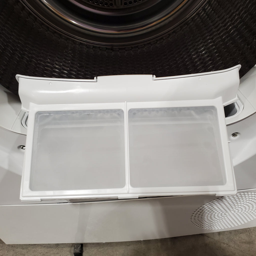 Pictures of Bosch 500 Series 4-cu ft Stackable Ventless Electric Dryer with Steam Cycle in White 31135SD234 - WQB245B0UC - Scratch & Dent (Moderate) - Neu Appliance Outlet - Discount Appliance Outlet in Austin, Tx