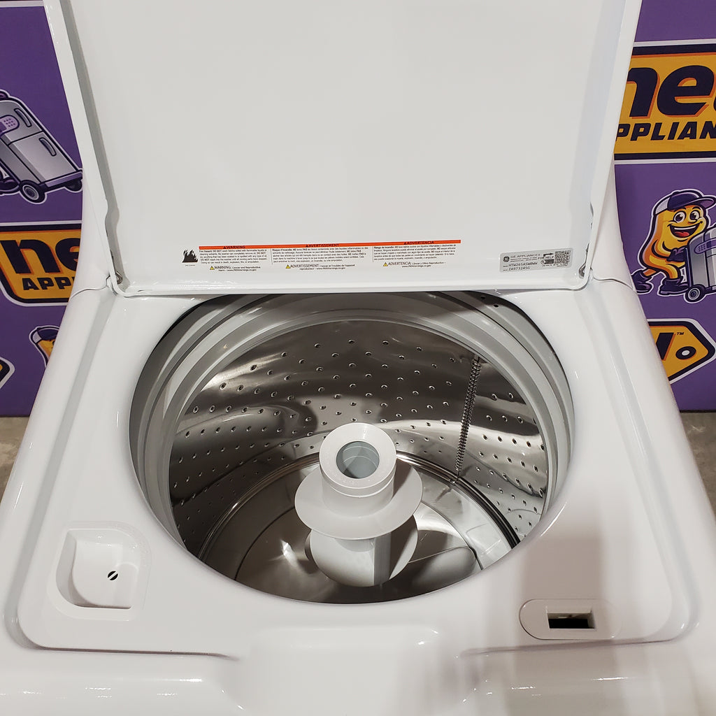 Hotpoint® 4.0 cu. ft. Capacity Washer with Cold Plus and Water Level Control 25137SD710 - HTW265ASWWW - Scratch & Dent (Minor)