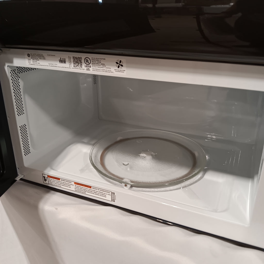 GE® 1.7 Cu. Ft. Over-the-Range Sensor Microwave Oven in Stainless Steel 25SA222 - JVM6175SKSS - Scratch & Dent (Minor)