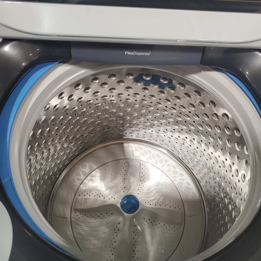 Pictures of GE Profile™ ENERGY STAR® 5.4 cu. ft. Capacity Washer with Smarter Wash Technology and FlexDispense - Open Box - Neu Appliance Outlet - Discount Appliance Outlet in Austin, Tx