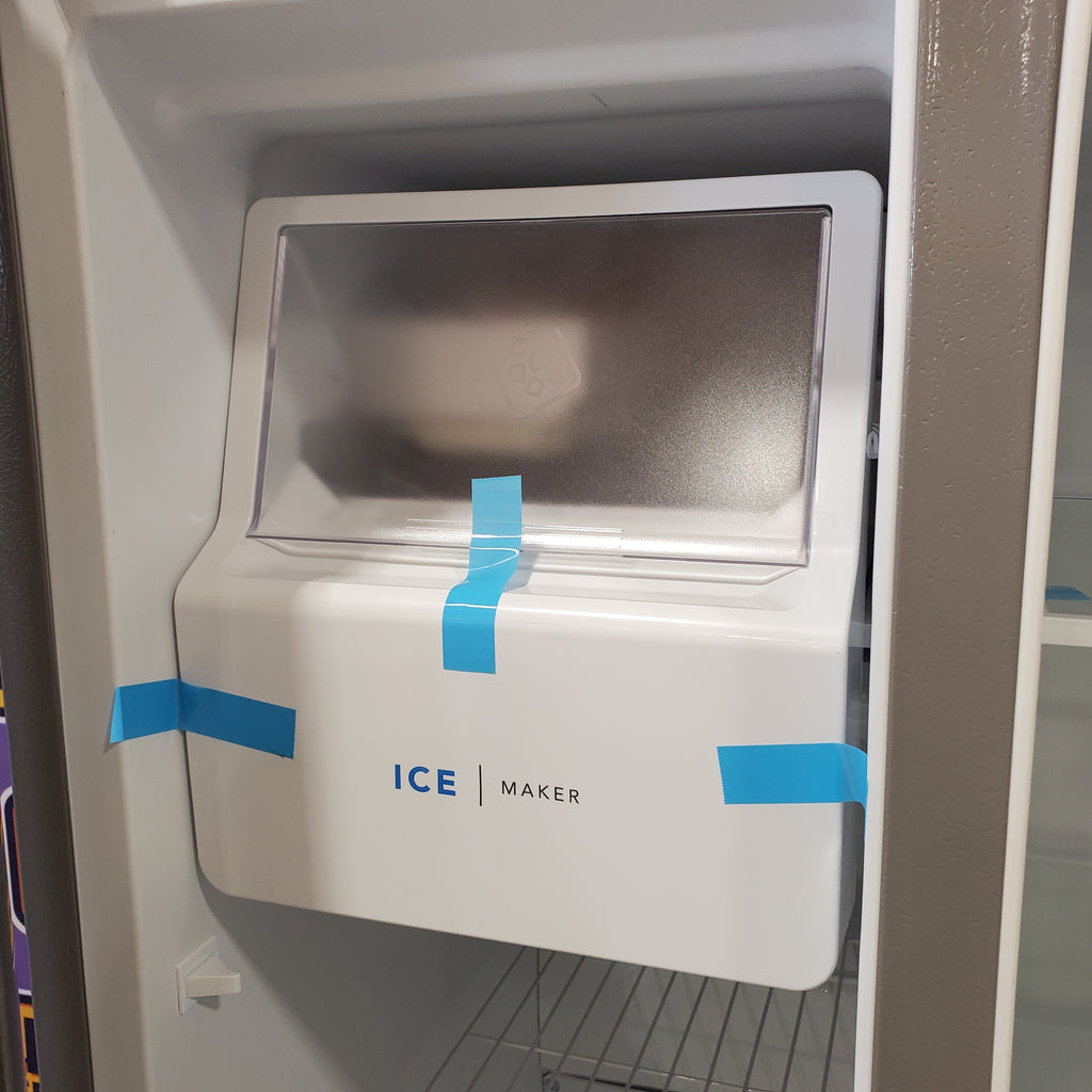 Pictures of Frigidaire Stainless Steel Standard Depth 25.6 Cu. Ft. Side by Side 36" Refrigerator with a EvenTemp Cooling System FRSS26L3AF - Open Box - Neu Appliance Outlet - Discount Appliance Outlet in Austin, Tx