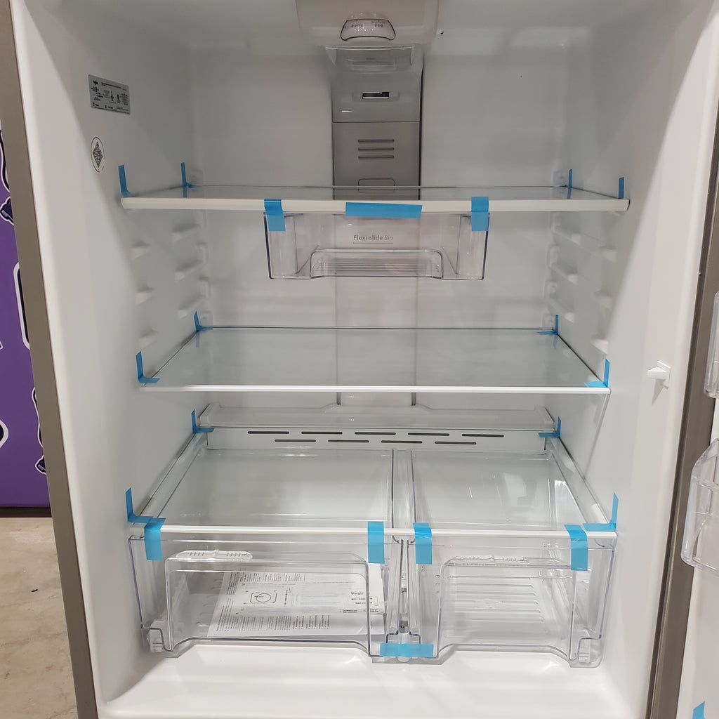 Pictures of Whirlpool Monochromatic Stainless Steel Top Freezer 33 Inch Wide 21 Cu. Ft. Refrigerator with LED Interior Lighting WRT511SZDM - Scratch and Dent (Minor) - Neu Appliance Outlet - Discount Appliance Outlet in Austin, Tx