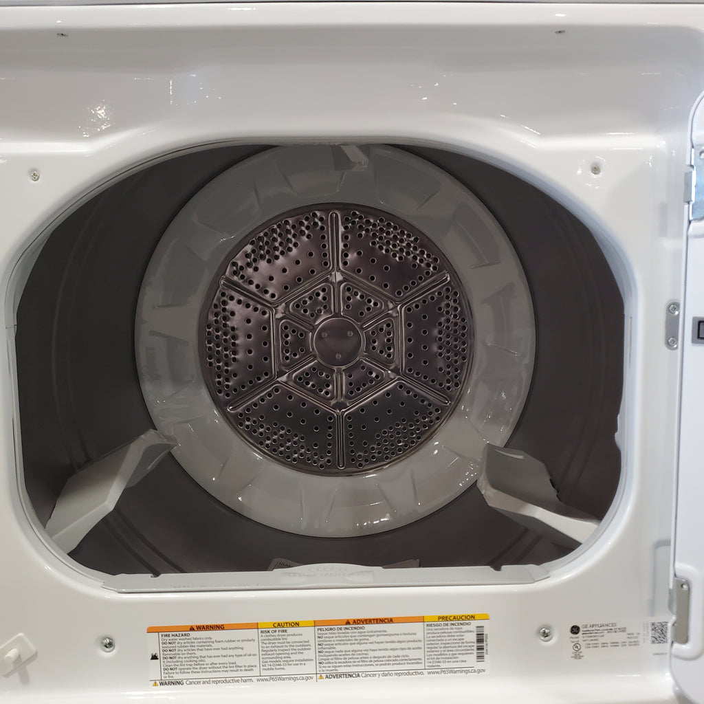 Pictures of GE Electric 7.4 Cu. Ft. Front Load Dryer with Sensor Dry in White GTD58EBSVWS - Open Box - Neu Appliance Outlet - Discount Appliance Outlet in Austin, Tx