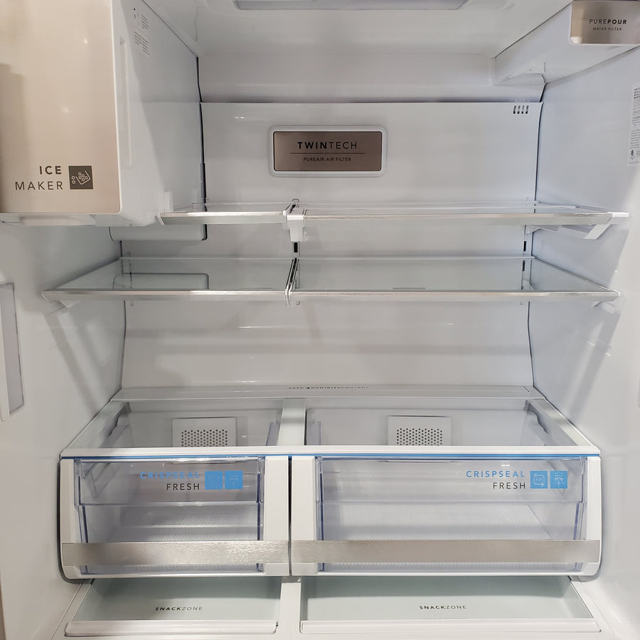 Frigidaire Gallery 22 Cu. Ft. 4-Door Counter-depth French Door Refrigerator with Ice Maker (Fingerprint Resistant Stainless Steel) ENERGY STAR 22132SD140 - GRMC2273CF - Scratch & Dent (Minor)