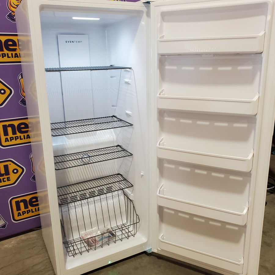Frigidaire 13 Cu. Ft. Garage Ready Upright Freezer with EvenTemp™ Cooling System 251318SD1357 - FFFU13F2VW - Scratch & Dent (Major)