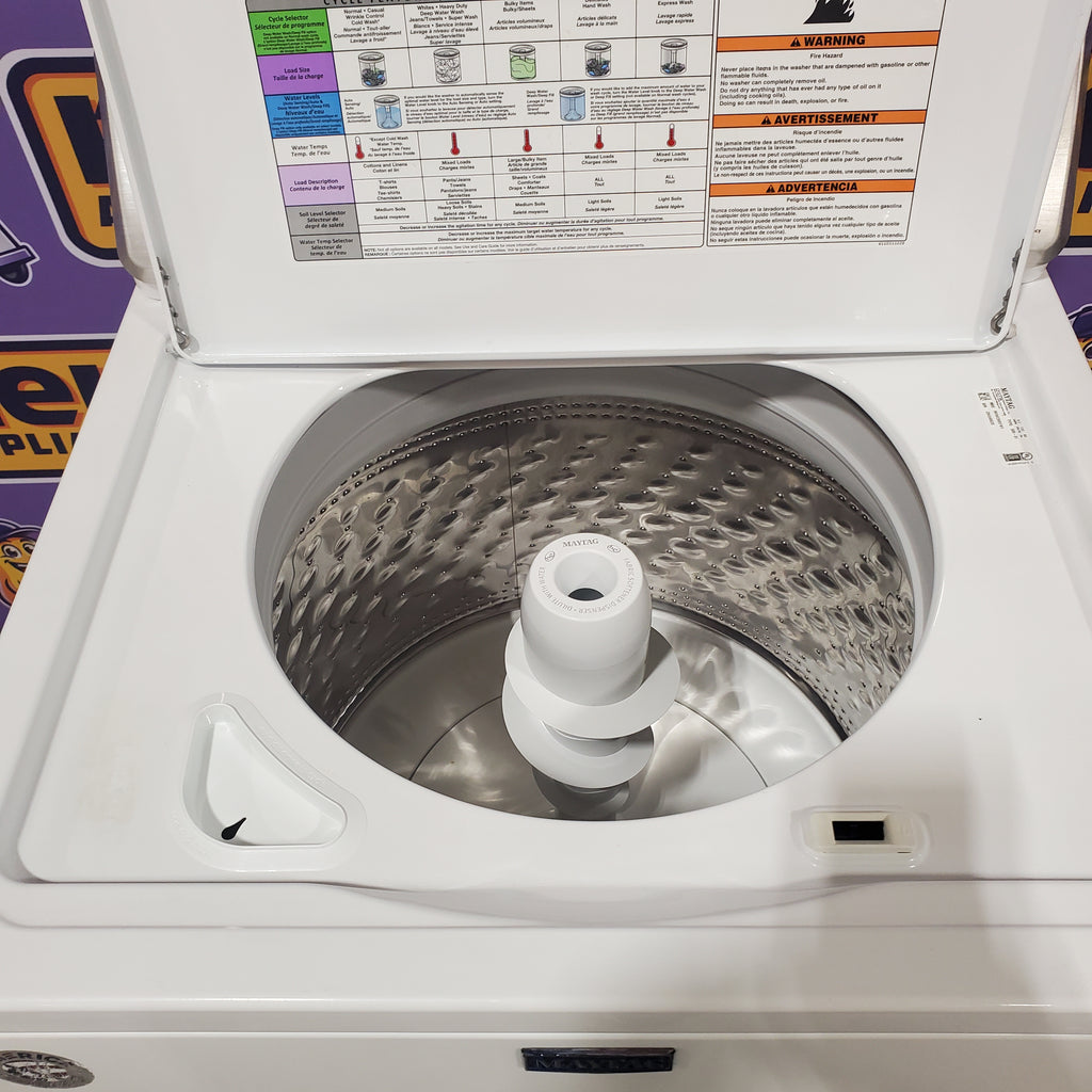 Pictures of Neu Preferred HE Maytag 3.5 cu. ft. Agitator Top Load Washing Machine With Extra Water Cycle / Option - Certified Refurbished - Neu Appliance Outlet - Discount Appliance Outlet in Austin, Tx