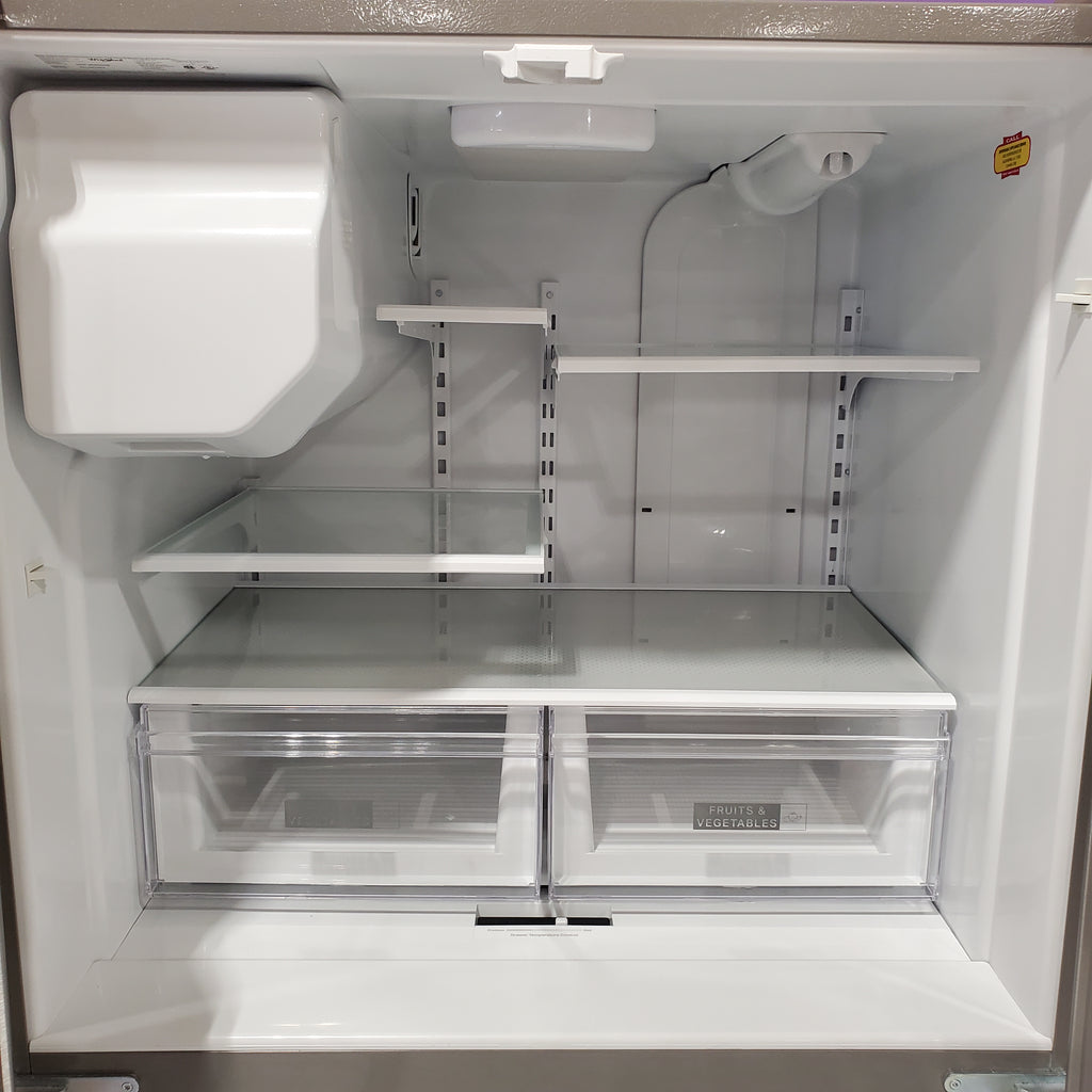 Pictures of Whirlpool French Door Bottom Mount Refrigerator in Fingerprint Resistant Stainless Steel 22133SD218 - WRMF3636RZ - Scratch & Dent (Minor) - Neu Appliance Outlet - Discount Appliance Outlet in Austin, Tx