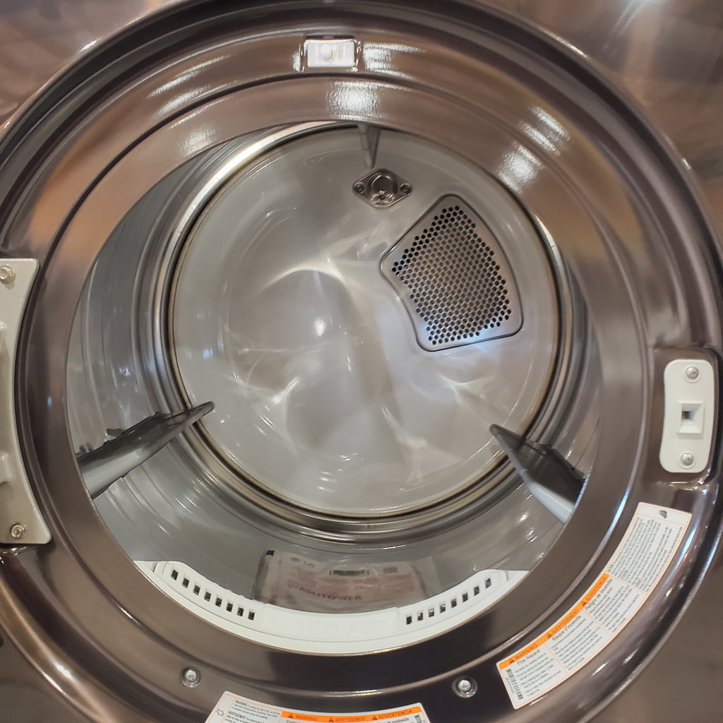 Pictures of LG ENERGY STAR WashTower Stacked Laundry Center with 4.5 cu. ft. Washer and 7.4 cu. ft. Electric Dryer in Black Steel 3SD885 - WKEX200HBA - Scratch & Dent (Minor) - Neu Appliance Outlet - Discount Appliance Outlet in Austin, Tx