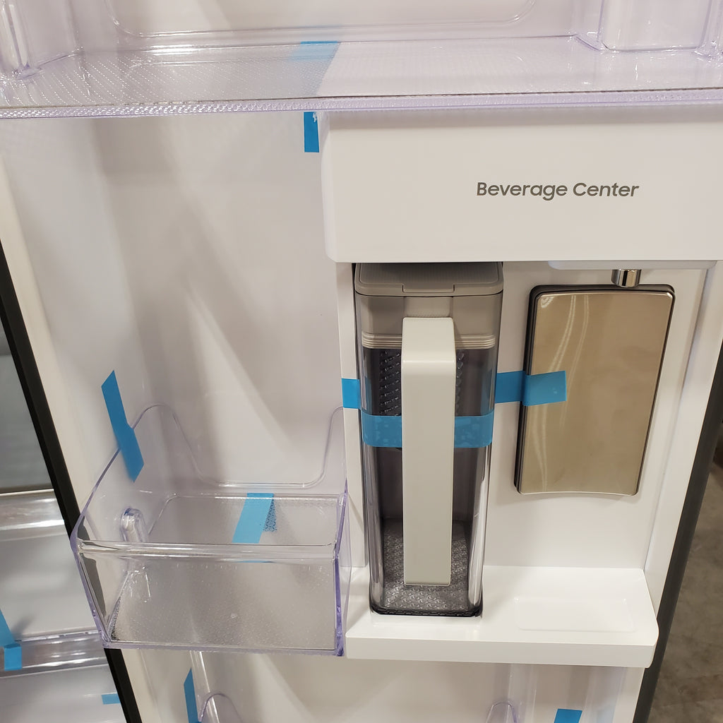 Pictures of Samsung Stainless Steel Bespoke Side-by-Side 28 cu. ft. Refrigerator with Beverage Center™ and Auto Fill Water Pitcher RS28CB7600QLAA - Scratch & Dent (Minor) - Neu Appliance Outlet - Discount Appliance Outlet in Austin, Tx
