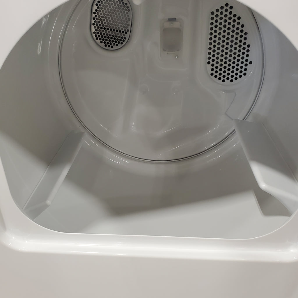 Pictures of MayTag 4.8 cu. ft. Top Load Washer with Extra Power, Built-In Water Faucet MVW5430MW - Scratch & Dent (Minor) and MayTag 7.0 cu. ft. Top Load Electric Wrinkle Prevent Dryer MED4500MW - Certified Refurbished - Neu Appliance Outlet - Discount Appliance Outlet in Austin, Tx