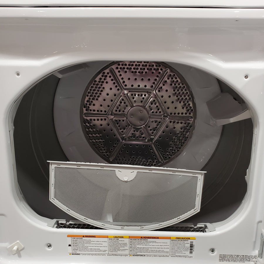 Hotpoint 6.2 cu. ft. Vented Gas Dryer in White with Auto Dry 31134SD192 - HTX26GASWWW - Scratch & Dent (Minor)