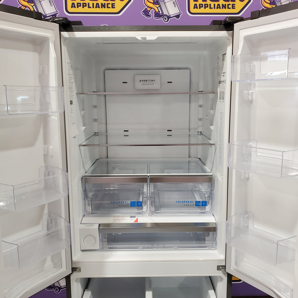 Frigidaire Gallery 20 Cu. Ft. 30" Wide Standard-Depth French Door Refrigerator in Stainless Steel 25139SD773 - GRFN2023AF - Scratch & Dent (Moderate)