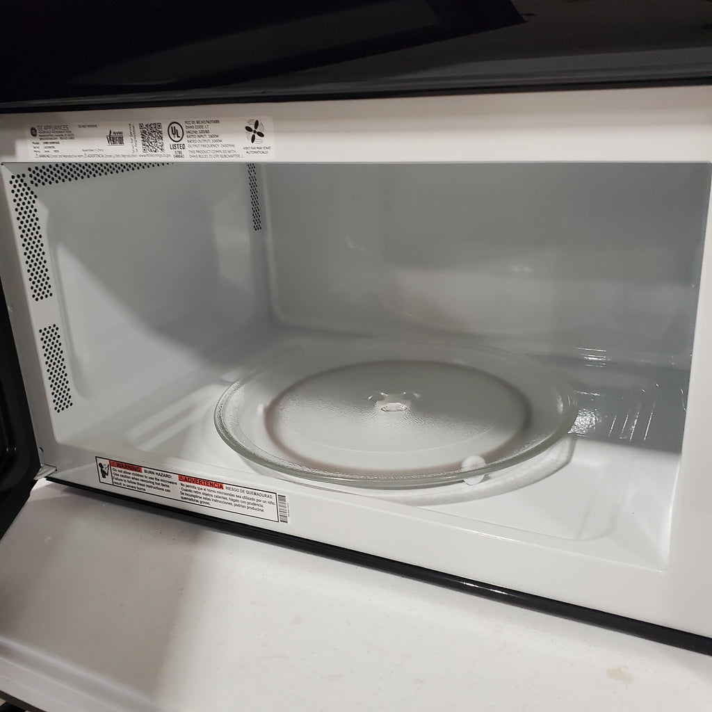 Pictures of GE® 1.6 Cu. Ft. Over-the-Range Microwave Oven in Stainless Steel GE9844 - JVM3160RFSS - New in Box - Neu Appliance Outlet - Discount Appliance Outlet in Austin, Tx