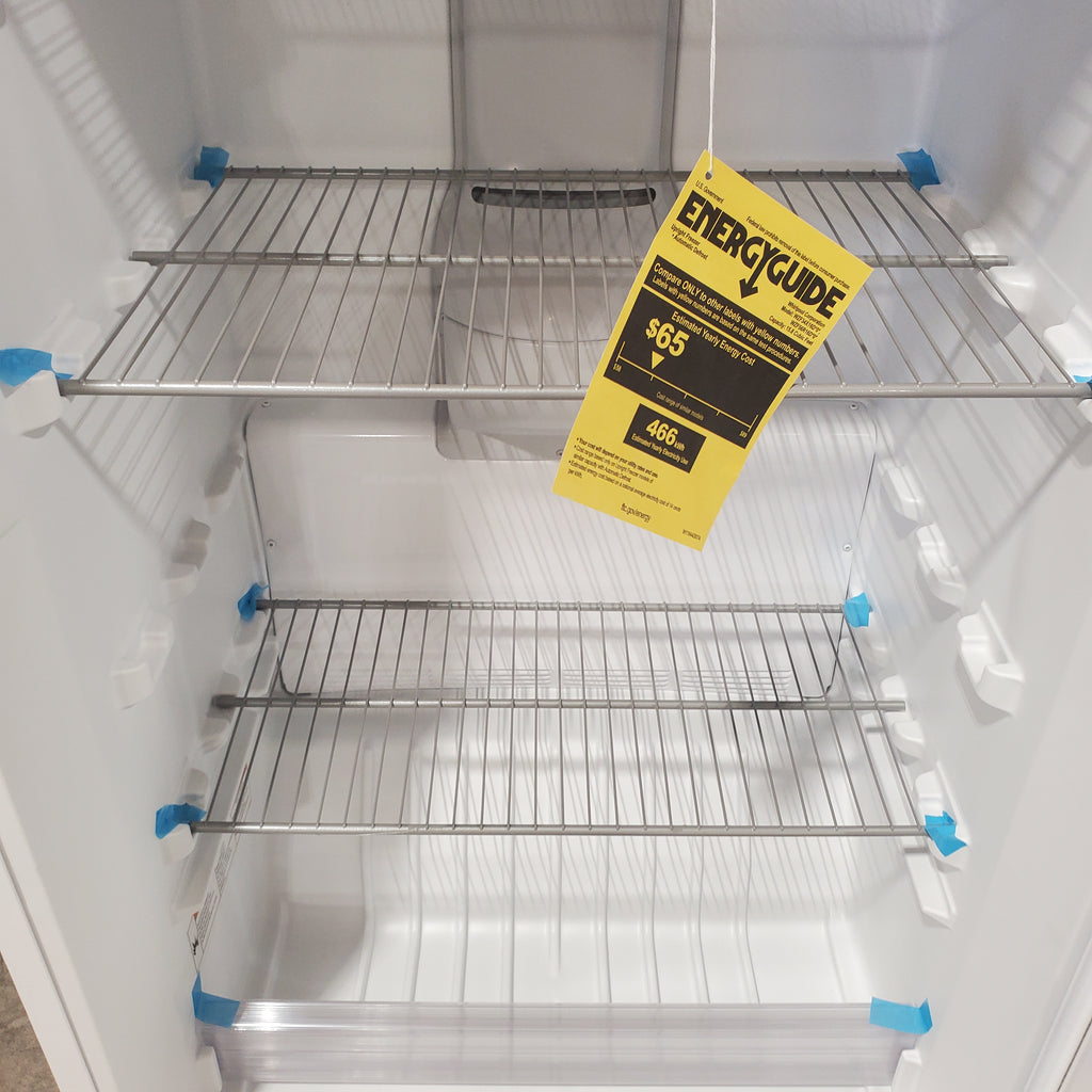 Whirlpool 16 cu. ft. Upright Freezer with LED Lighting 5SD193 - WZF34X16DW - Open Box