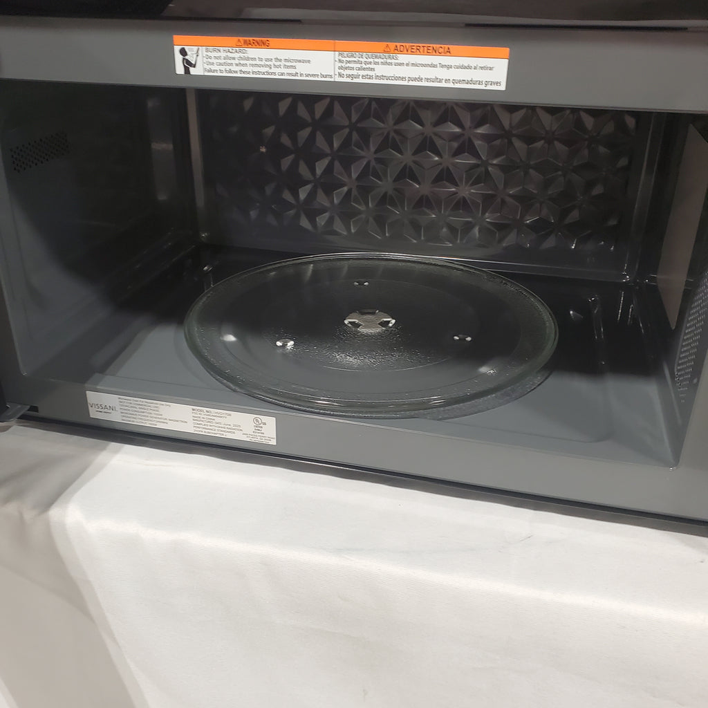 Vissani 1.7 cu. ft. 1000-Watt Over the Range Microwave in Black 25SA230 - HV0170B - New in Box