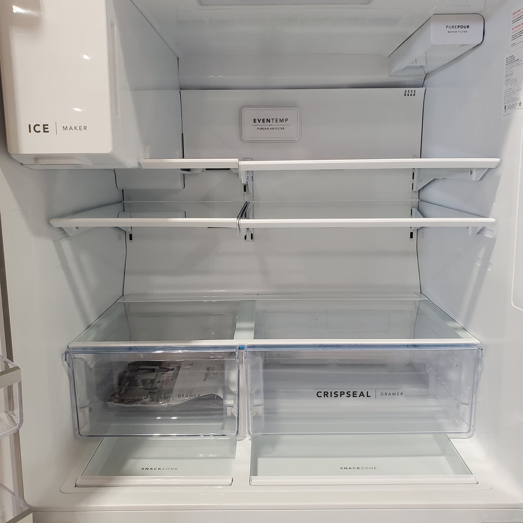 Pictures of Frigidaire 26 Cu. Ft. Standard-Depth 4-Door French Door Refrigerator 20131SD201 - FRMS274TAV - Scratch & Dent (Major) - Neu Appliance Outlet - Discount Appliance Outlet in Austin, Tx