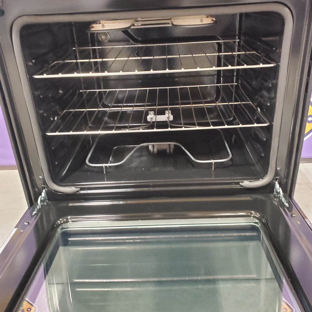 Pictures of GE Stainless Steel Free-Standing Electric Range with Crisp Mode 17SD30 - GRF500PVSS - Open Box - Neu Appliance Outlet - Discount Appliance Outlet in Austin, Tx