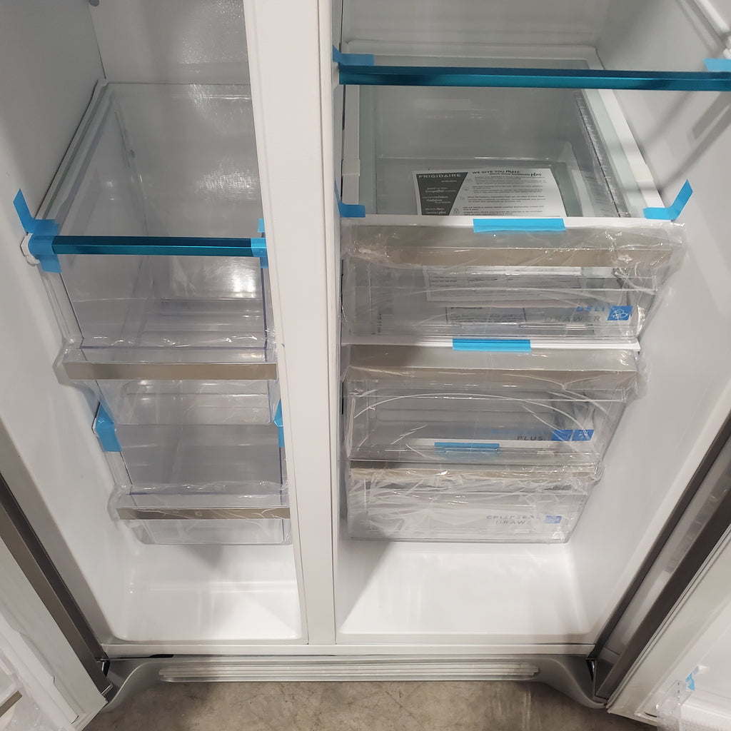 Frigidaire Gallery 22 Cu. Ft. 33" Standard-Depth Side-by-Side Refrigerator 20SD019 - GRSS2352AF - Scratch & Dent (Minor)