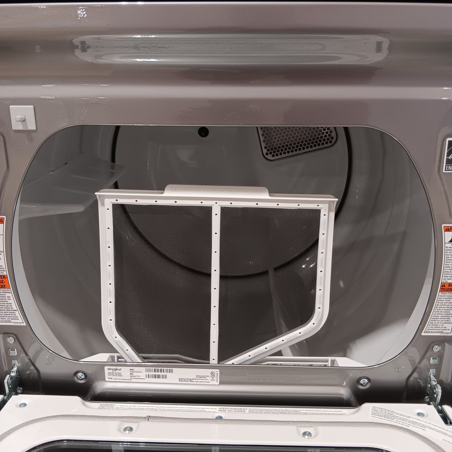 Whirlpool Top Load 5.2 Cu. Ft. Washer with Removable Agitator WTW8127LC - Scratch & Dent (Minor) and Whirlpool Electric 7.4 Cu. Ft. Dryer with Moisture Sensor 16187 - WED8127LC - Scratch and Dent (Minor)