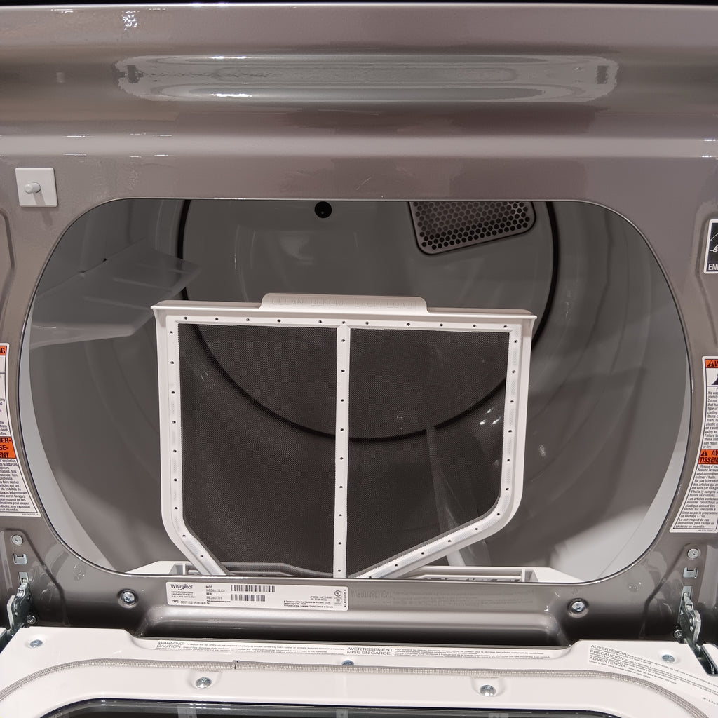 Pictures of Whirlpool Top Load 5.2 Cu. Ft. Washer with Removable Agitator WTW8127LC - Scratch & Dent (Minor) and Whirlpool Electric 7.4 Cu. Ft. Dryer with Moisture Sensor 16187 - WED8127LC - Scratch and Dent (Minor) - Neu Appliance Outlet - Discount Appliance Outlet in Austin, Tx