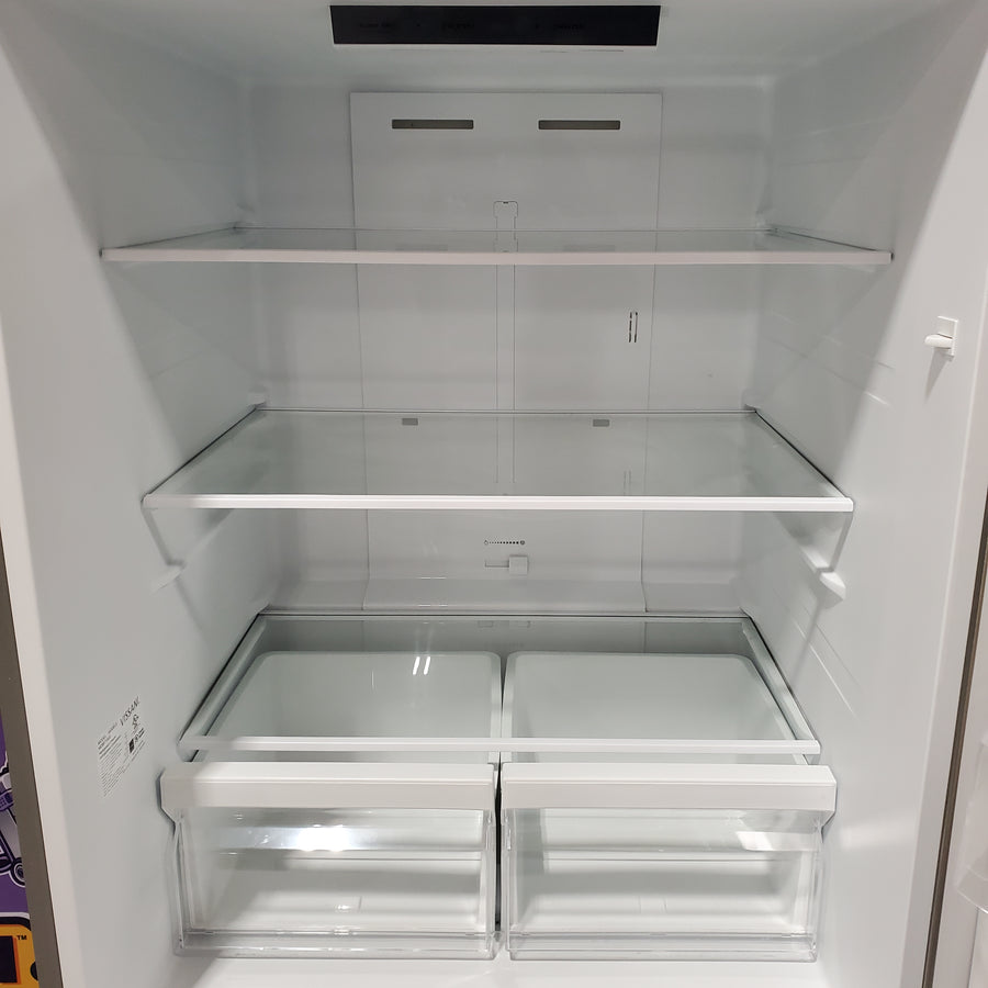 Vissani 18.7 cu. ft. Bottom Freezer Refrigerator in Stainless Steel 251312SD1025 - MDBF18SS - Scratch & Dent (Moderate)