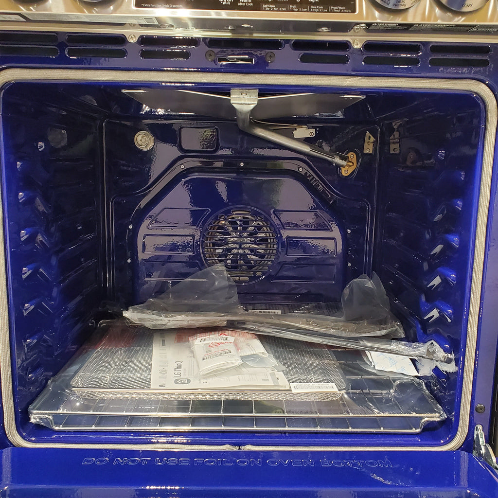 Pictures of LG Print Proof Stainless Steel 6.3 cu ft. Smart wi-fi Enabled ProBake Convection® InstaView® Gas Slide-In Range with Air Fry - 3SD692 - LSGL6335F - Open Box - Neu Appliance Outlet - Discount Appliance Outlet in Austin, Tx