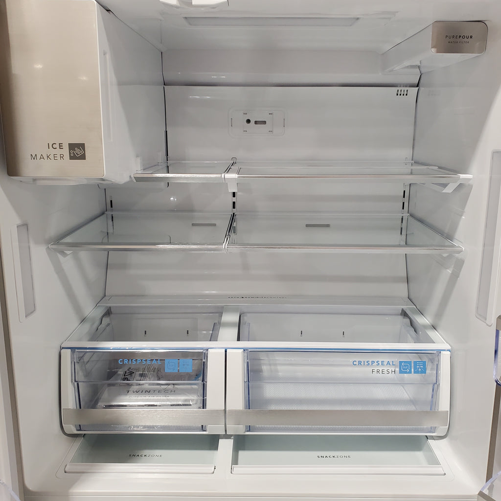 Pictures of Frigidaire Gallery 22 Cu. Ft. 4-Door Counter-depth French Door Refrigerator with Ice Maker (Fingerprint Resistant Stainless Steel) ENERGY STAR 20232SD612 - GRMC2273CF - Scratch & Dent (Major) - Neu Appliance Outlet - Discount Appliance Outlet in Austin, Tx