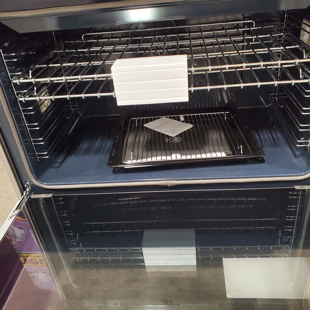 Pictures of Bertazzoni 36 inch Dual Fuel Range, 6 Brass Burners and Cast Iron Griddle, Electric Self-Clean Oven 11131SD63 - MAST366DFSXT - Open Box - Neu Appliance Outlet - Discount Appliance Outlet in Austin, Tx