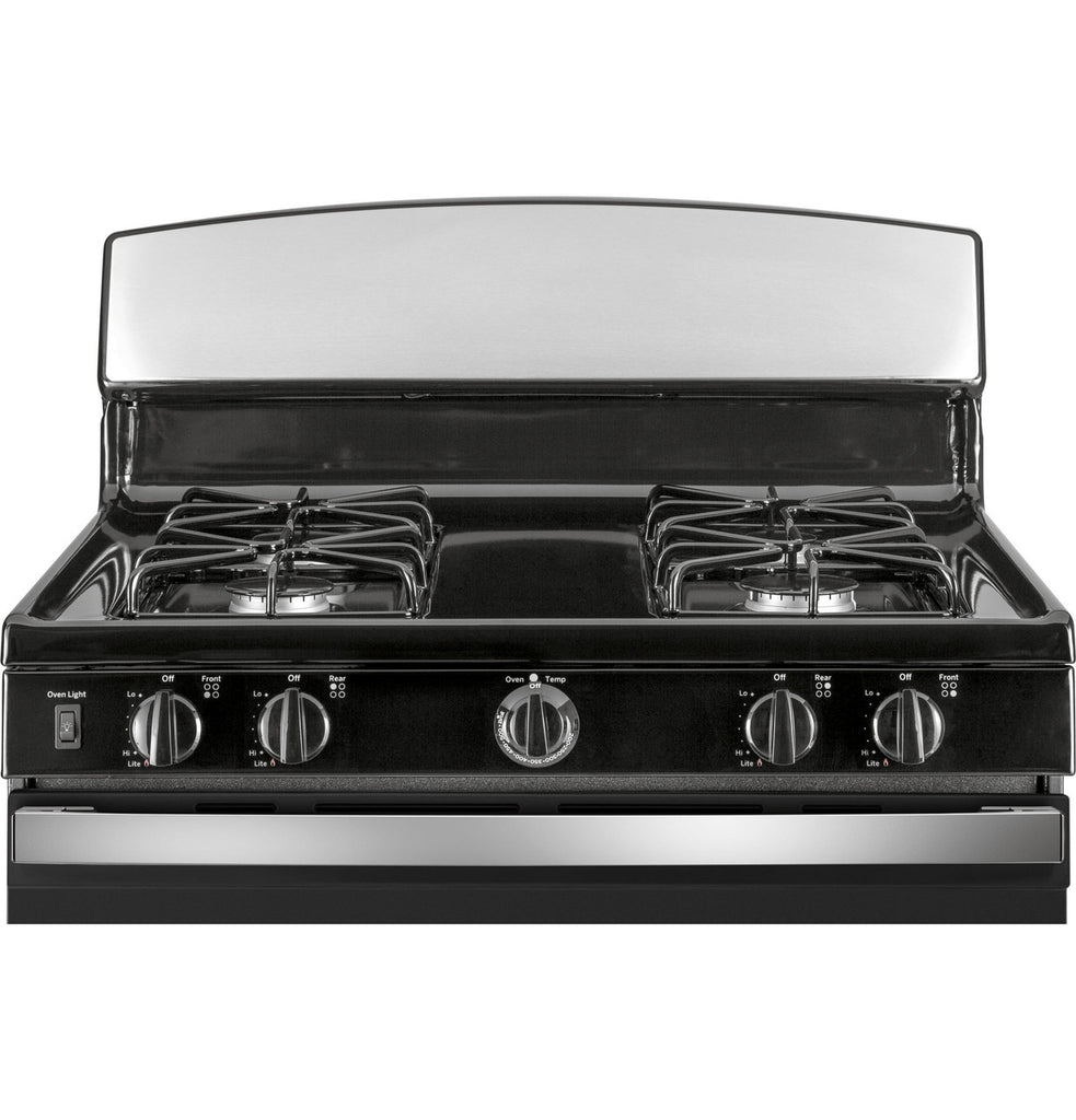 Pictures of GE® Free-Standing Gas Range in Stainless Steel 4NEW444 - JGBS30RETSS - New in Box - Neu Appliance Outlet - Discount Appliance Outlet in Austin, Tx