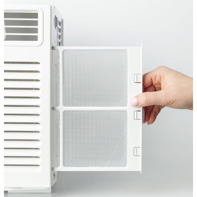 GE 5,000 BTU 115V Window Air Conditioner Cools 150 Sq. Ft. in White AWFS05BWL - Open Box