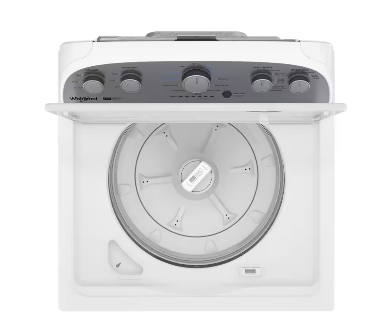 Pictures of Whirlpool White Top Load 3.8 Cu. Ft. Washer with 2 in 1 Removable Agitator WTW4957PW - New in Box - Neu Appliance Outlet - Discount Appliance Outlet in Austin, Tx
