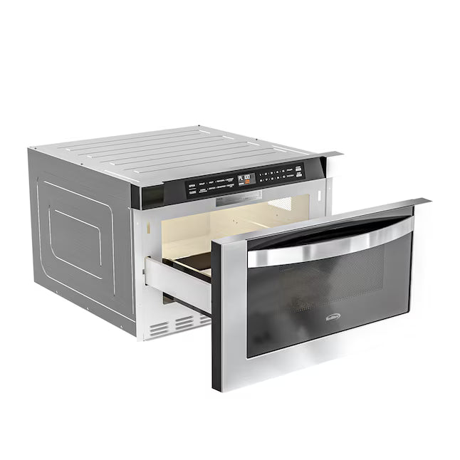 KoolMore 23.6-in 1.2-cu ft 1000-Watt Microwave Drawer in Stainless Steel KM-MD-1SS - New in Box
