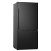 Pictures of Hisense PureSpace 17.2-cu ft Counter-Depth 32-in Wide Bottom-Freezer Refrigerator in Fingerprint Resistant Stainless Steel 22321471 - HRB171N6ABE - Scratch & Dent (Moderate) - Neu Appliance Outlet - Discount Appliance Outlet in Austin, Tx