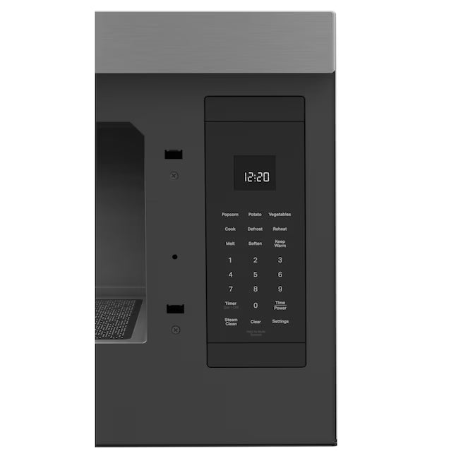 Whirlpool 30 in. 1.1 cu. ft. Over-the-Range Microwave in Fingerprint Resistant Stainless Steel with Turntable Free Design WMM5930PZ - Open Box