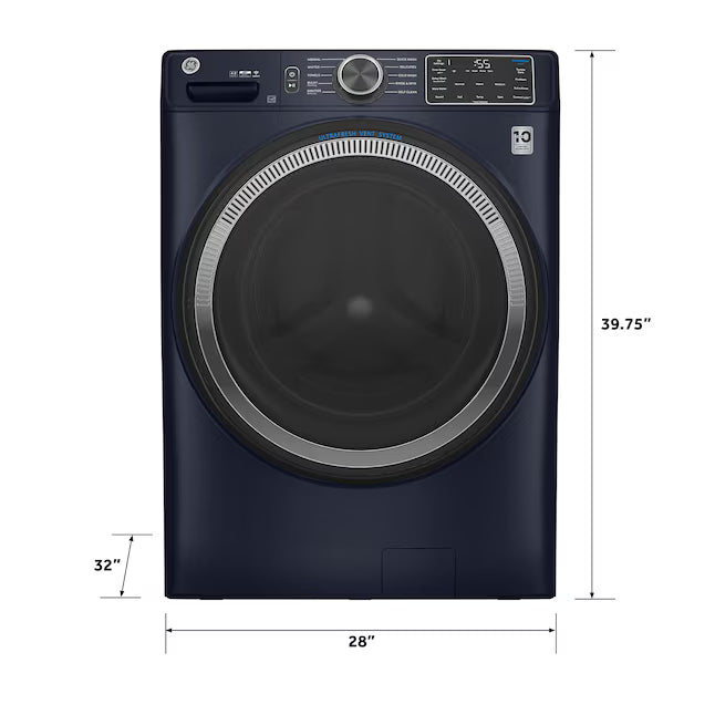 GE® ENERGY STAR® 4.8 cu. ft. Capacity Smart Front Load Washer with UltraFresh Vent System with OdorBlock™ and Sanitize w/ Oxi 251315SD1157 - GFW550SPRRS - Scratch & Dent (Major)