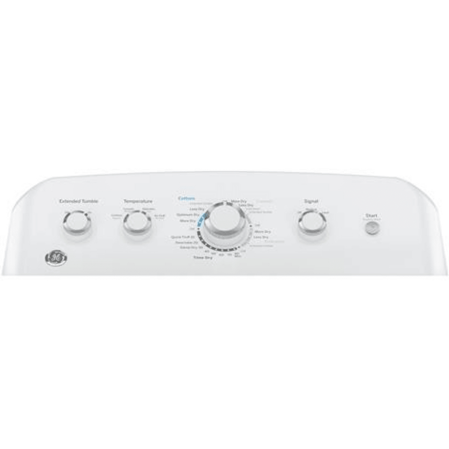 GE® 6.2 cu. ft. Capacity Aluminized Alloy Drum Electric Dryer GTX42EASJWW - Certified Refurbished