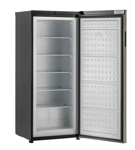 Frigidaire Upright Freezer in Stainless Steel SA676 - FGFRF1097 - Scratch & Dent (Moderate)