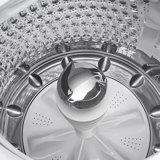 Samsung High Efficiency Large 4.9-cu ft Top-Load Washer in White WA49B5205AW - Certified Refurbished