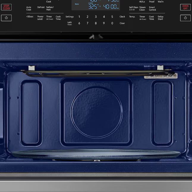 Samsung 5.1 cu. ft. Electric Wall Oven and Microwave Combo in Stainless Steel with Wi-Fi Connectivity NQ70T5511DS - Open Box